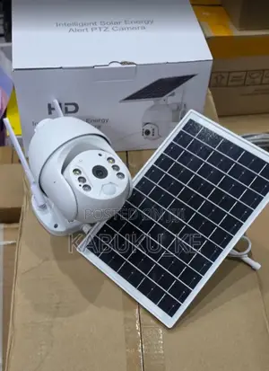 Ubox 4MP Solar WiFi CCTV Camera - Nje PTZ