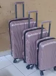 Quality 3-in-1 Luxurious Fibre Suitcase Set - 1