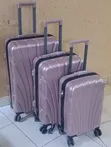 Quality 3-in-1 Luxurious Fibre Suitcase Set - 2