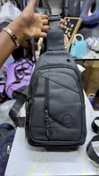 Mkoba Imara Mweusi wa Kifua Unisex - KES 600 - 1