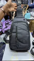 Mkoba Imara Mweusi wa Kifua Unisex - KES 600 - 2