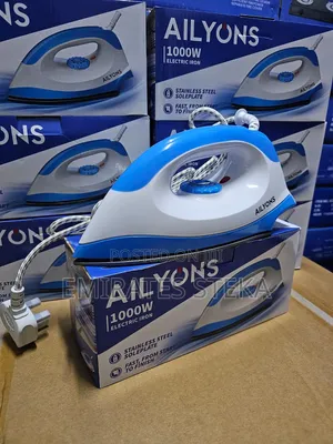 AILYONS 1000W Heavy Duty Electric Dry Iron Box
