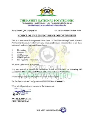 Office Assistant CV - Mary