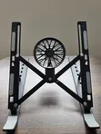 Portable Metallic Laptop Stand with Cooling Fan - 1