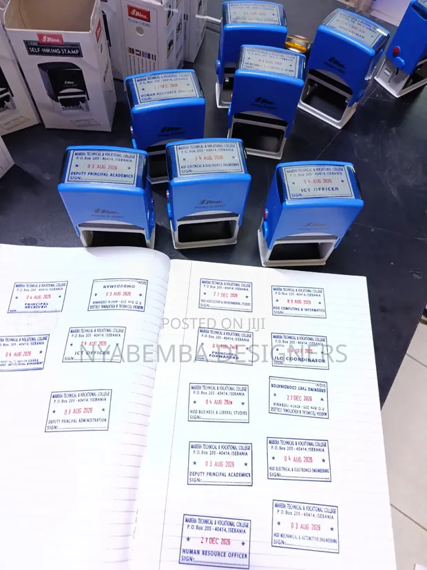 Self-Inking Rubber Stamps - 1