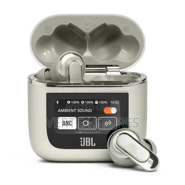 JBL Tour Pro 2 True Wireless Earbuds - Grey - 1