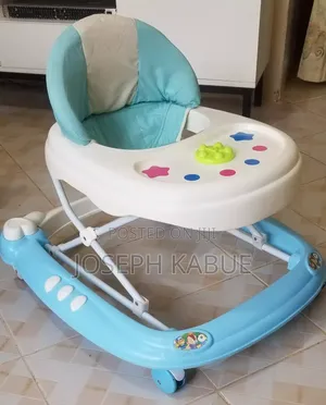 Baby Walker - Blue High Back
