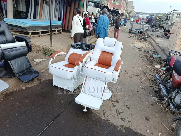 Shampoo Sink and Barber Chairs - Brand New - 1