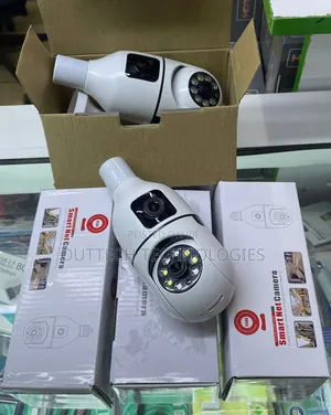 V380 Pro Dual Lens Smart Wi-Fi Bulb Camera