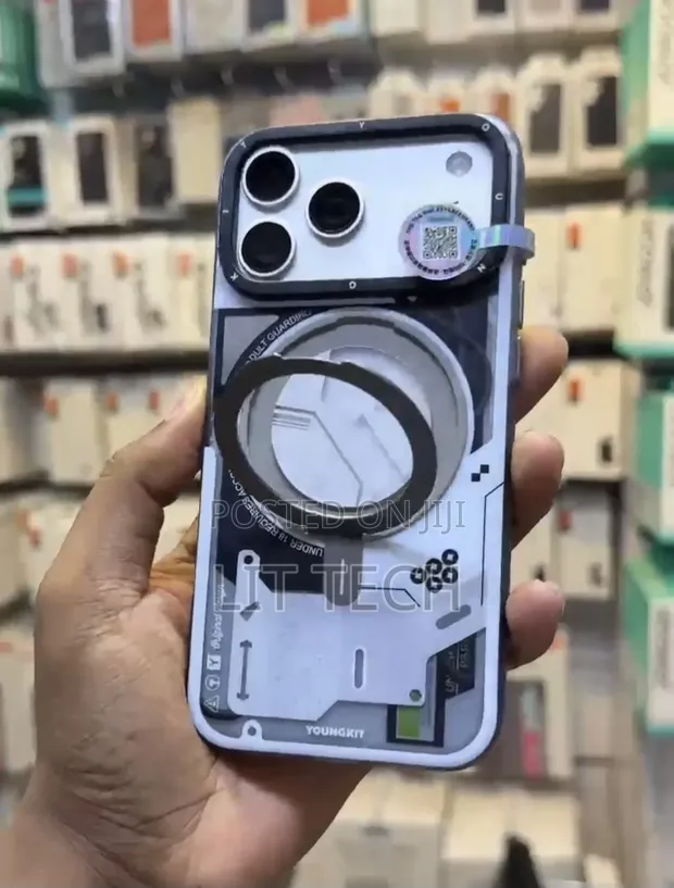YOUNGKIT Transparent Armor Case for iPhone 17 Pro Max - 1