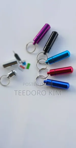 Multicolored Aluminum Simcard/Keyholder