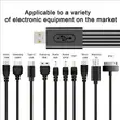 Universal 10-in-1 USB Multi-Plug Charger Cable - 2