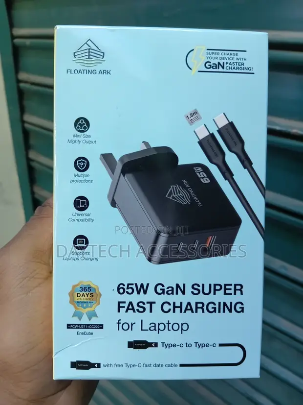 Floating Ark 65W Super Fast Wall Charger - 1
