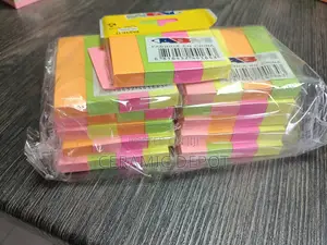 Sticky Note Pad Ecopack - Pack of 12 Multicolour