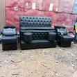 Black Barber Chairs (Set) - 1