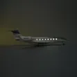 Premium Gulfstream G650ER Desktop Airplane Model - 3