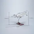 Premium Gulfstream G650ER Desktop Airplane Model - 4