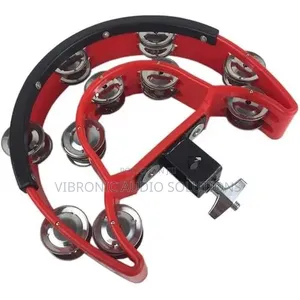 DR Drum Set Tambourine with Mounting Eye Bolt