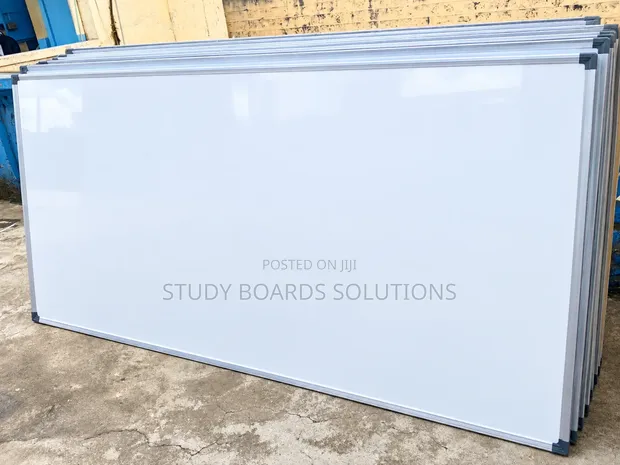2.4m x 1.2m Magnetic Whiteboard for College Classrooms - 1