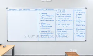 Large Magnetic Teaching Board (240x120cm) - Colleges & Universities