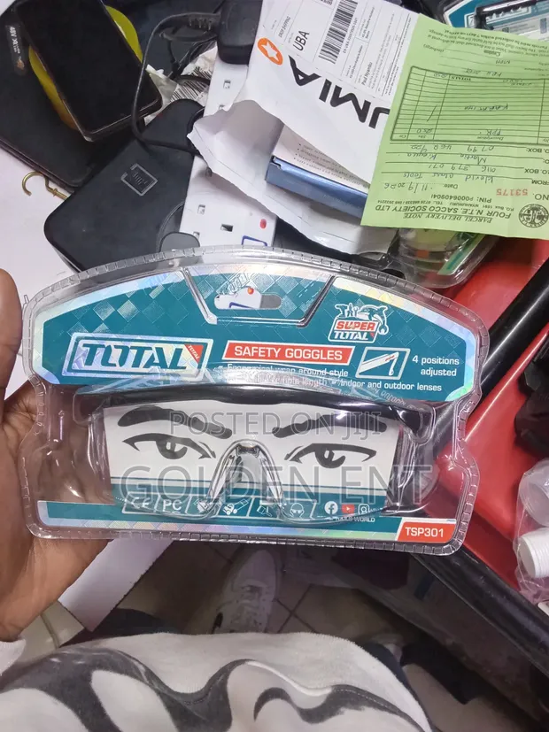 Total Safety Goggles - Vipuri Vinavyoweza Kurekebishwa - 1
