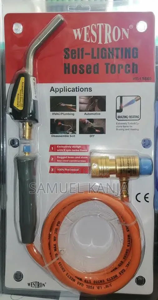 Brand New Brazing Torch with Hose - 1