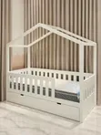 Wooden Canopy House Bed - Made to Order - 1