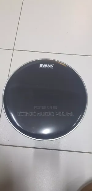 Evans Onyx 13" Frosted Drumhead