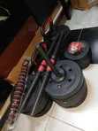 Set ya Dumbbell, Barbell, Kettlebell Inayoweza Kurekebishwa 4-in-1/6-in-1 - 2
