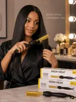 Electric Press Smooth Straightening Wig Comb - 1