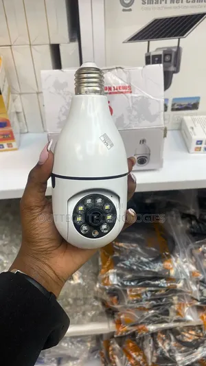 V380Pro Single Lens Wi-Fi Bulb Camera