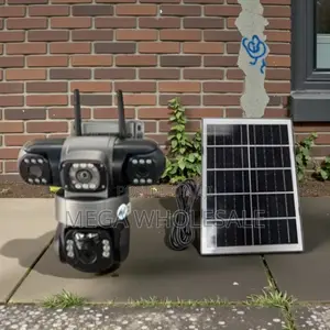 V380 Pro 20MP 4G PTZ Triple Lens Solar Camera