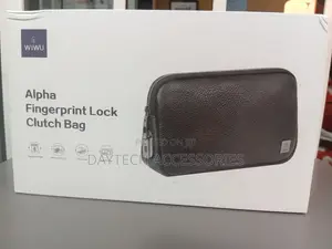 Wiwu Alpha Fingerprint Lock Clutch Travel Bag