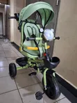 Multi-Function Children's Tricycle Stroller with Swivel Seat - 1