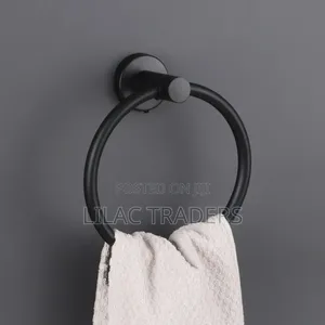 Round Towel Ring Holder - Stainless Steel