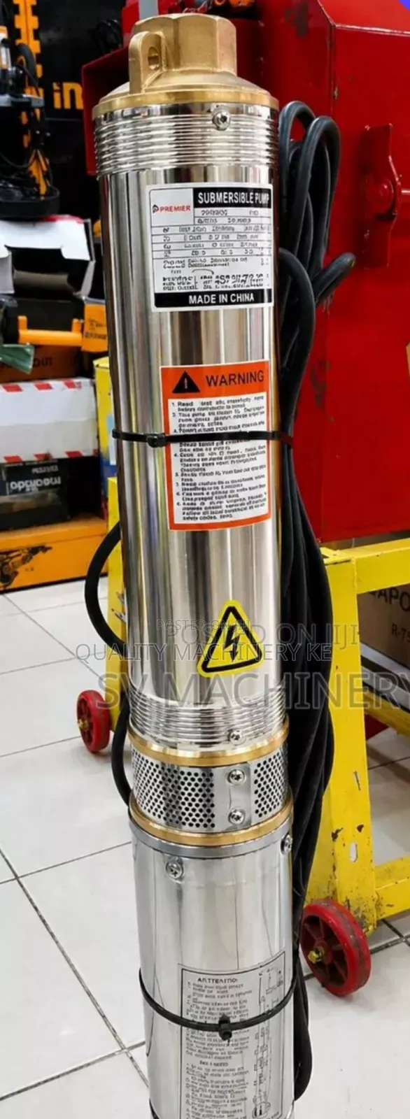 Premier 0.5HP Deep Well Submersible Pump - 1