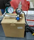 CO2 Compressed Gas Regulator with Flowmeter & Gauge - 1
