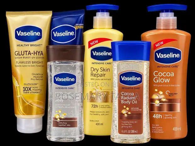 Vaseline Collection: Mafuta, Lotion & Gluta-Hya - 1