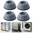 Grey 4pcs Anti Vibration Pads - 1