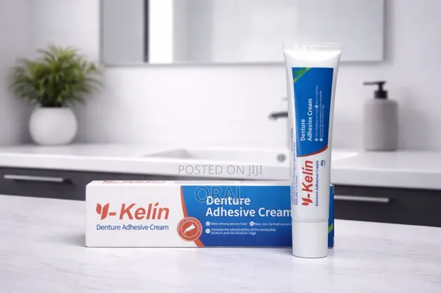 Denture Adhesive Cream - Secure & Comfortable Fit - 1