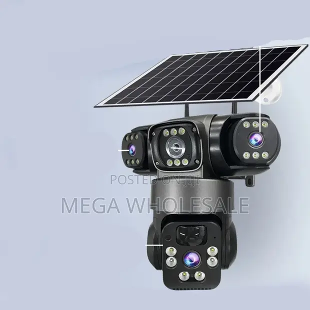 20MP 4G PTZ Triple Lens Solar Camera - 1