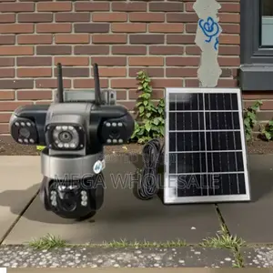 20MP 4K 4G PTZ Triple Lens Solar Camera