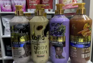 Roushun Scrub Shower Gel - Utunzaji wa Mwili 2-in-1
