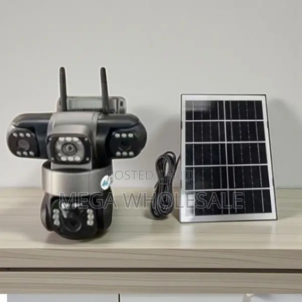 20MP 4K 4G PTZ Solar Camera with Triple Lens - 1