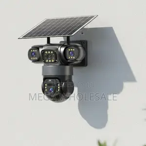 Kamera ya Solar PTZ Lenzi Tatu 8W 20MP 4K 4G