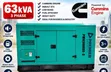 Premier Silent Diesel Genset 63kVA 3 Phase - 2