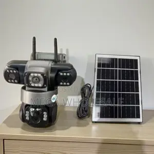 Kamera ya Solar ya 20MP 4K 4G PTZ yenye Triple Lens na Alarm