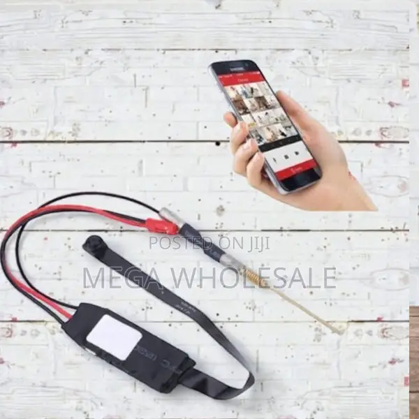 Mini Wireless Pin Hole Wi-Fi Spy Camera 1080P HD - 1