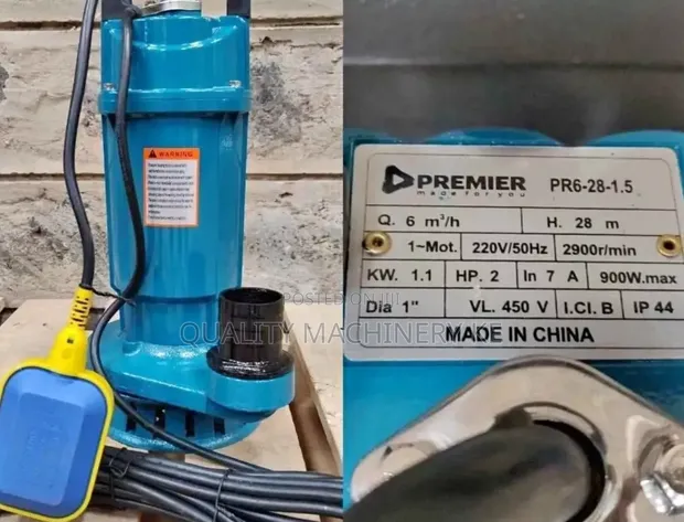 Premier 0.5hp Kisima Kirefu cha Maji Kisichoingiza Maji - 1