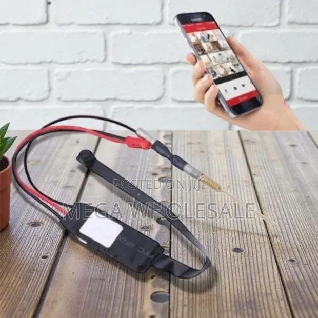 Mini 1080P Full HD Wireless Pin Hole Wi-Fi Spy Camera - 1